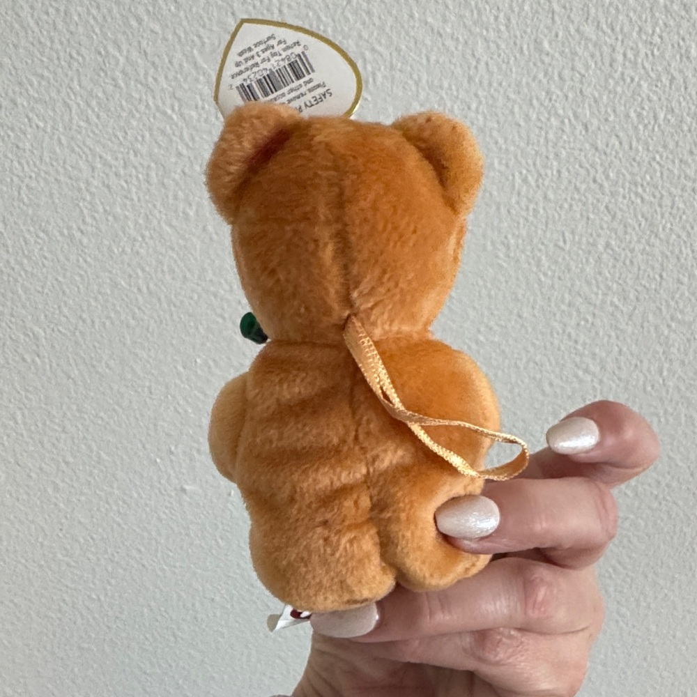 Ty Tan Teddy Bear with Gift Box - Picture 3 of 5